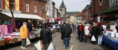 Marché du Centre à Tubize (Belgique)