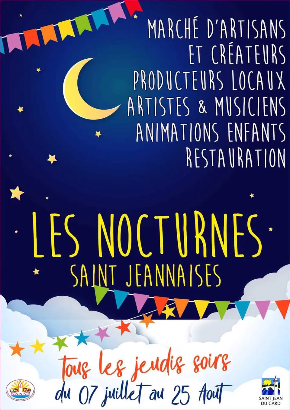 Les nocturnes Saint Jeannaises à Saint-Jean-du-Gard (30)