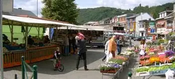 Marché du Centre à Esneux (Belgique)
