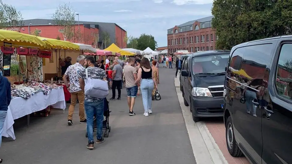 Marché du Centre à Soumagne (Belgique)