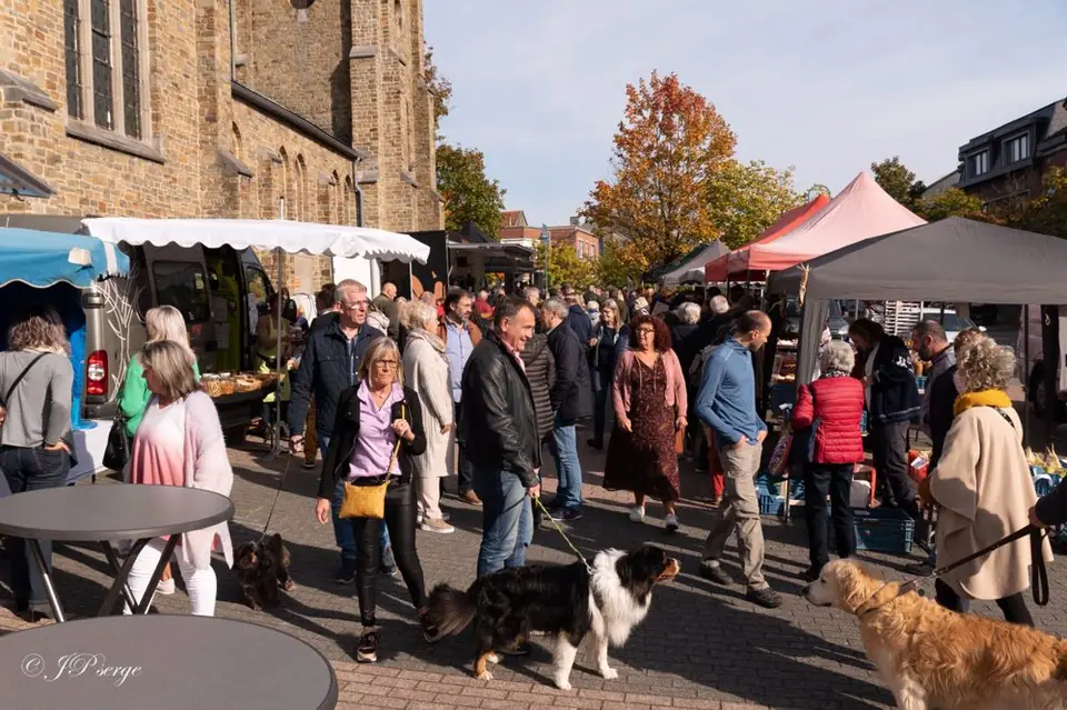 Marché des Producteurs à Boncelles (Belgique)