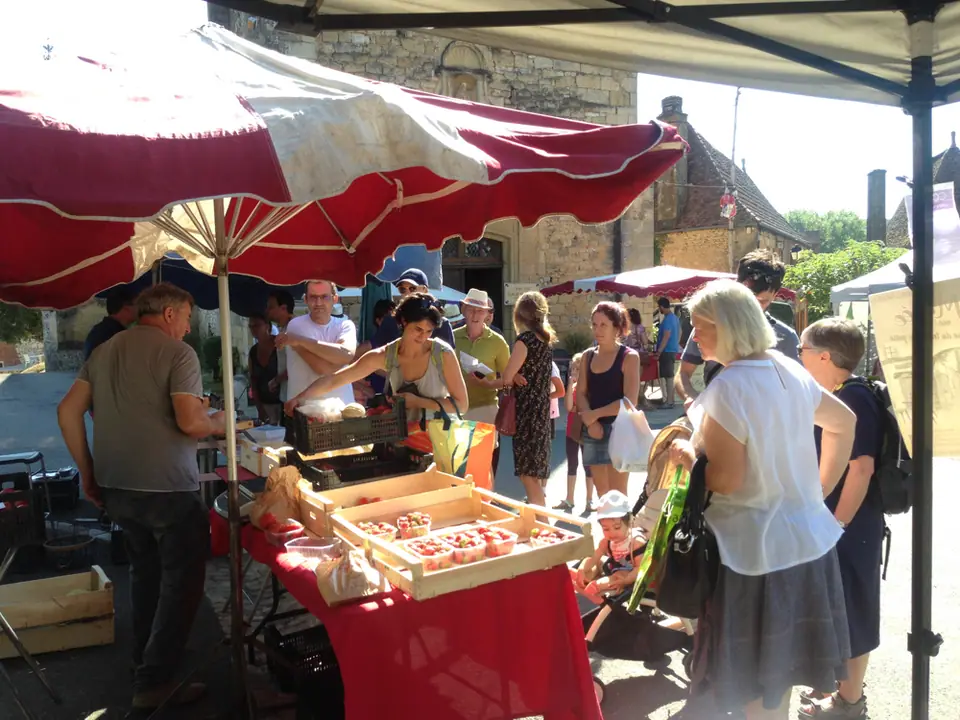 Marché des Producteurs de pays à Meyrals (24)