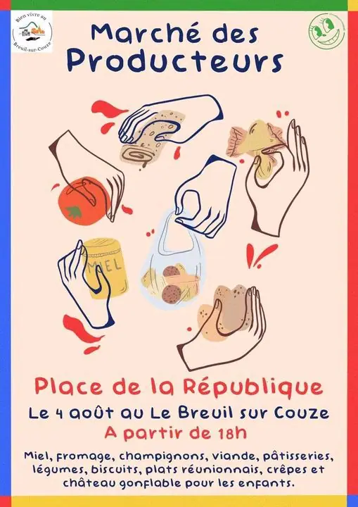 Marché des Producteurs au Breuil-sur-Couze (63)