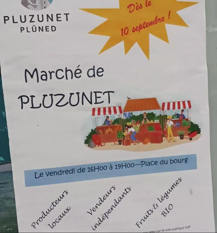 Marché du Centre à Pluzunet (22)