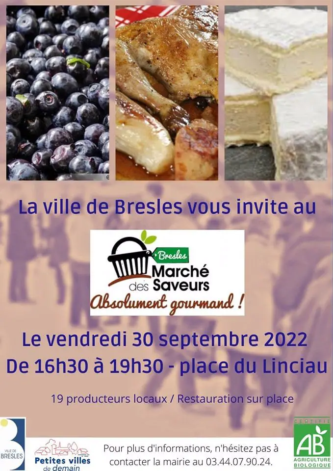 Marché des Saveurs à Bresles (60)