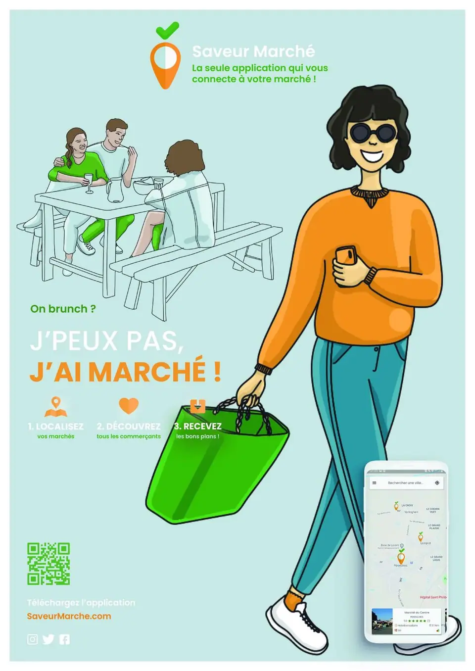 Marché du Centre à Lamagdelaine (46)