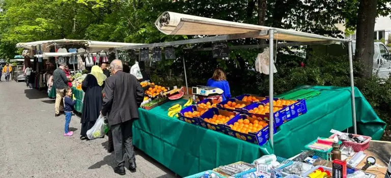 Marché du Gros Saule à Aulnay-sous-Bois (93)