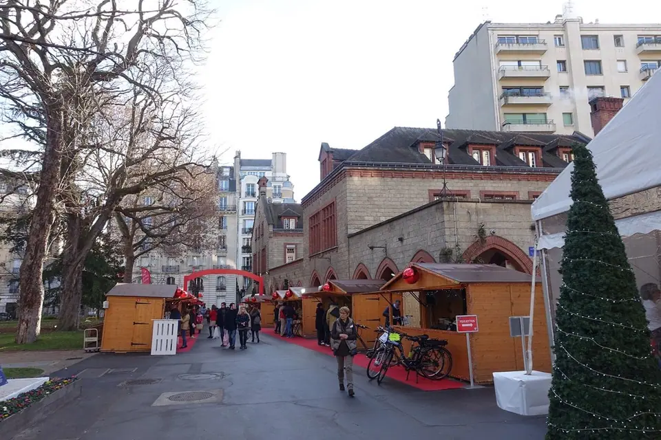 Marché de Noël de Montmartre - Abbesses à Paris 18e