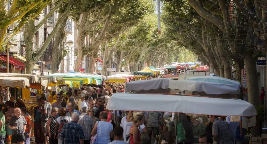 Marché Provençal à Digne-les-Bains (04)