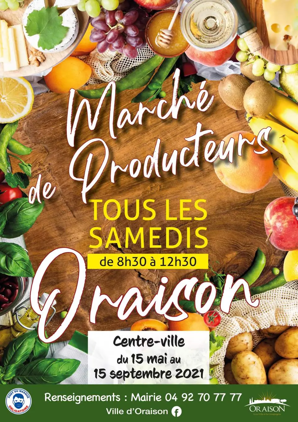 Marché des Producteurs à Oraison (04)
