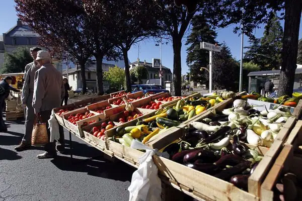 Marché du Centre à Briançon (05)