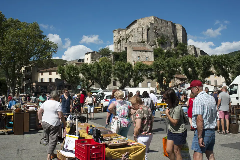 Marché du Centre à La Voulte-sur-Rhône (07)