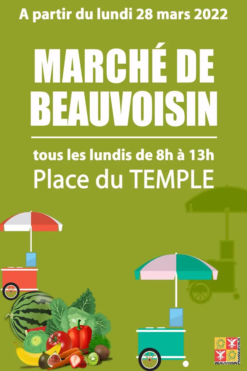 Marché du Centre à Beauvoisin (30)