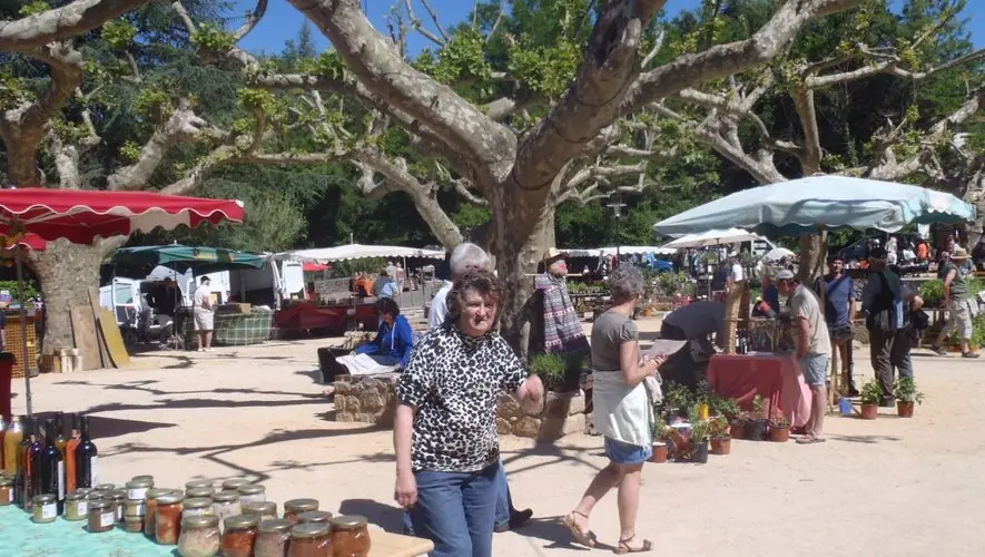 Marché du Centre à Gagnières (30)