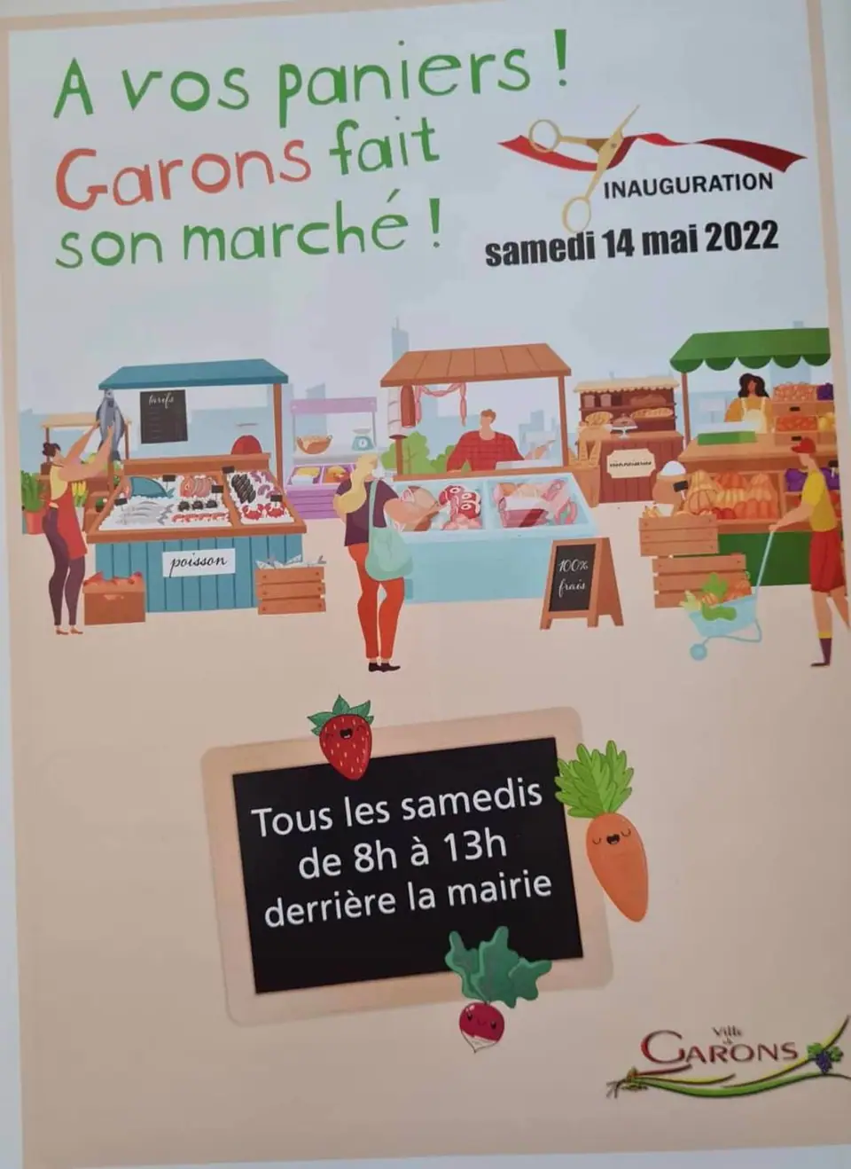 Marché du Centre à Garons (30)