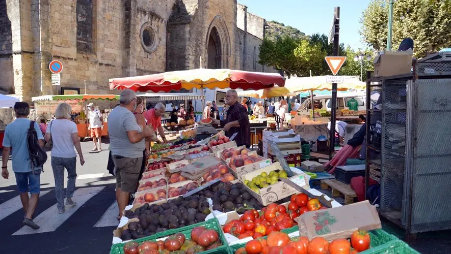 Marché du Centre à Clermont-l'Hérault (34)