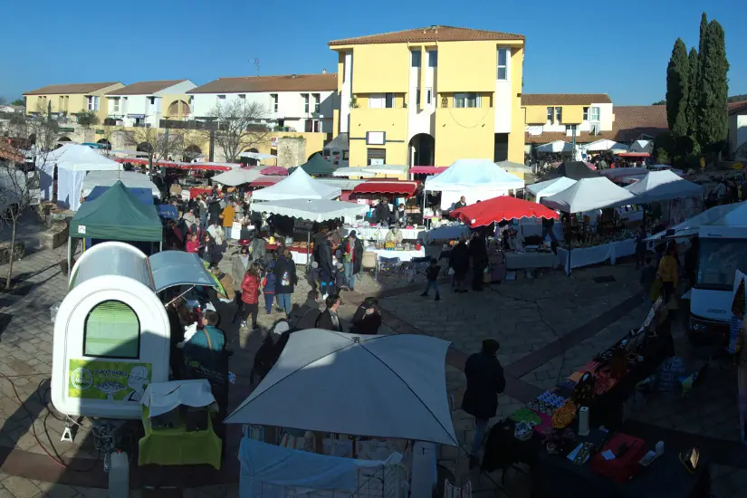 Marché du Centre à Prades-le-Lez (34)