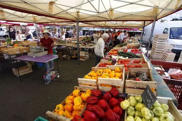 Marché Couvert à Mimizan (40)