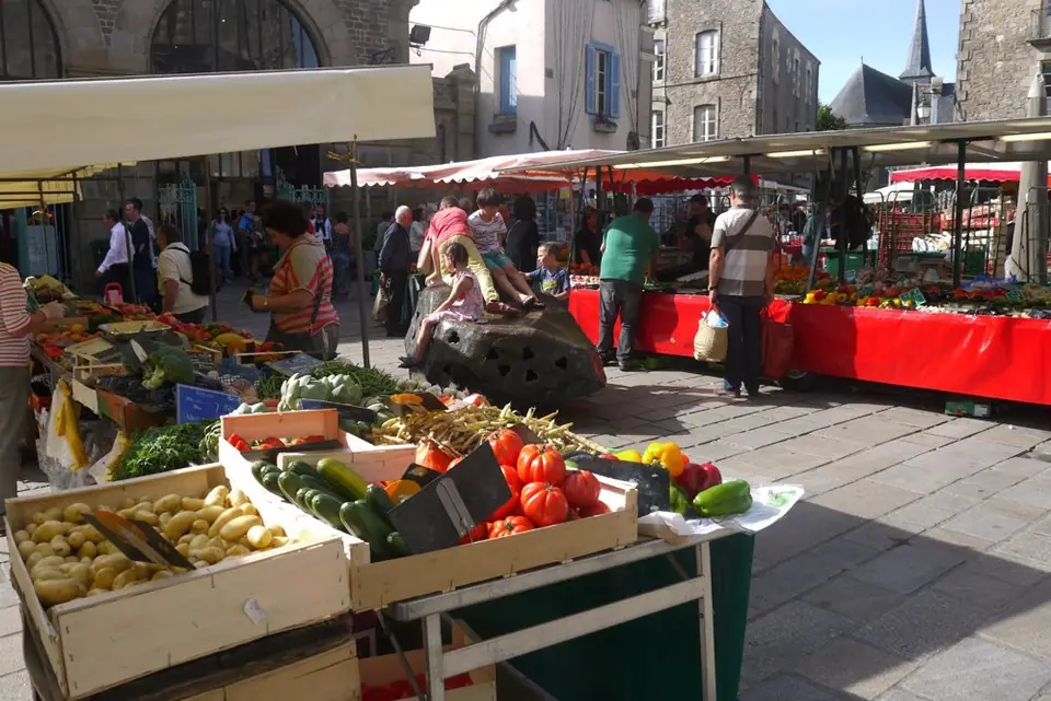 Marché du Centre à Guérande (44)