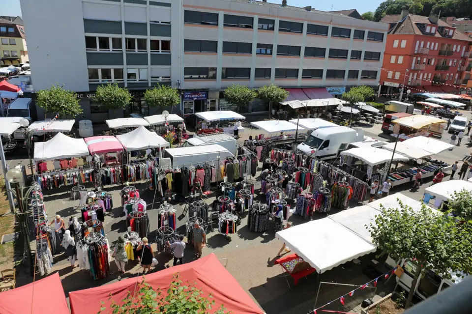 Marché du Centre à Forbach (57)