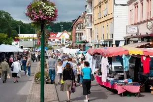 Marché du Centre à Freyming-Merlebach (57)