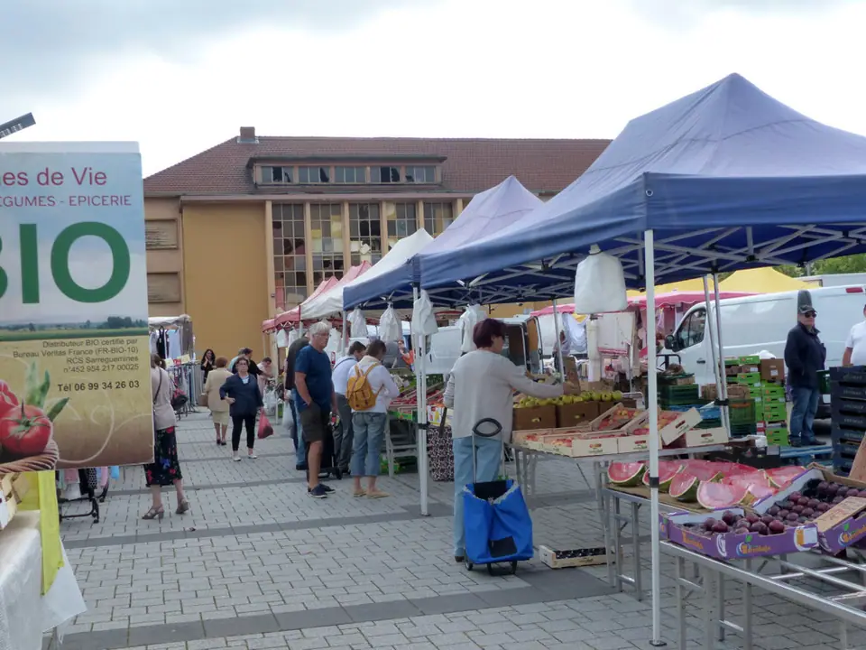 Marché du centre à Stiring-Wendel (57)