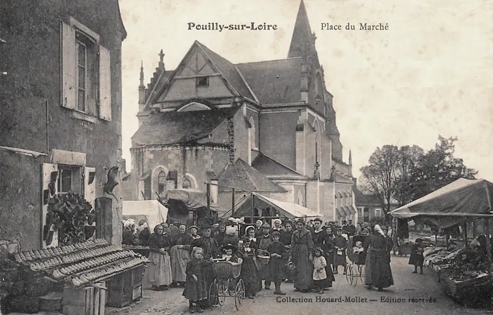 Marché du Centre à Pouilly-sur-Loire (58)