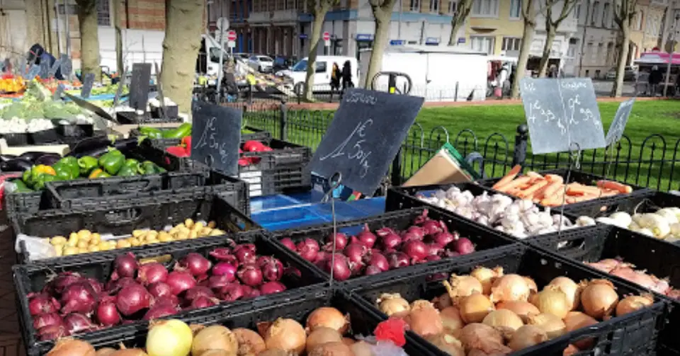 Marché de Malo les Bains à Dunkerque (59)