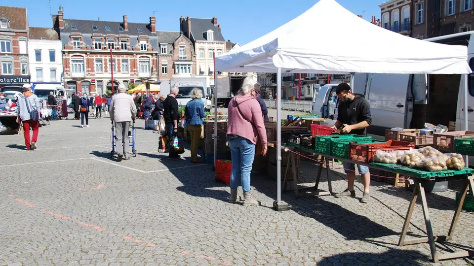 Marché du Centre à Hazebrouck (59)