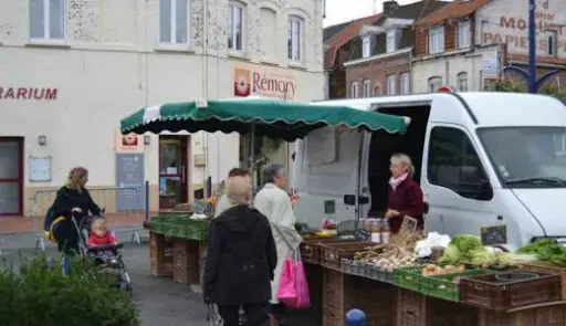 Marché du Centre à Houplines (59)