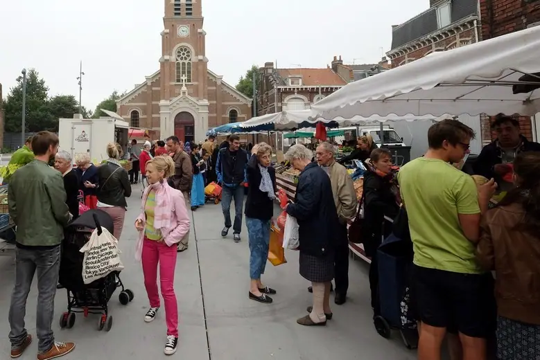 Marché des Bois-Blancs à Lille (59)