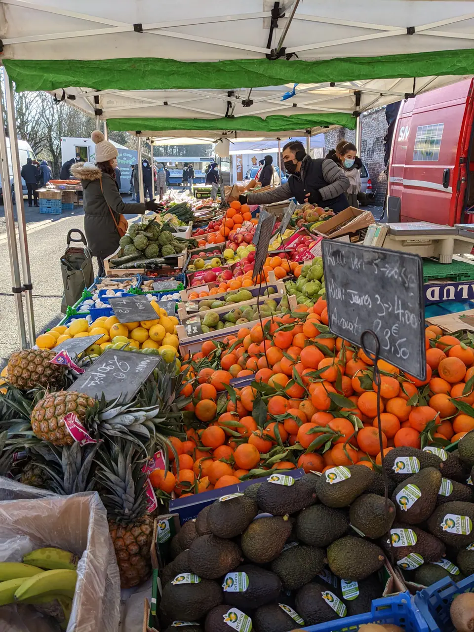 Marché Rouges Barres à Marcq en Baroeuil (59)