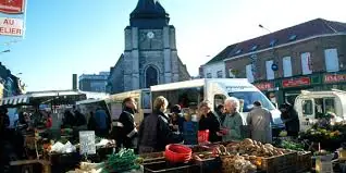 Marché de Bourg Centre-Ville à Marcq en Baroeuil (59)