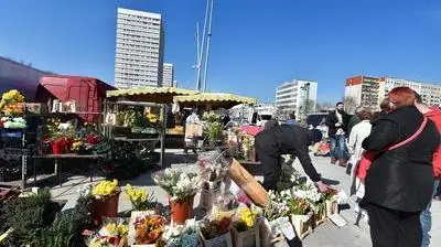 Marché de L' Europe à Mons en Baroeul (59)