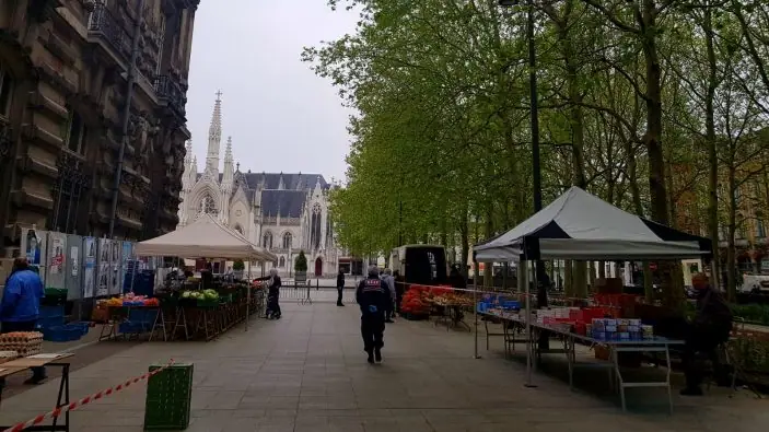 Marché du Centre ville à Roubaix (59)
