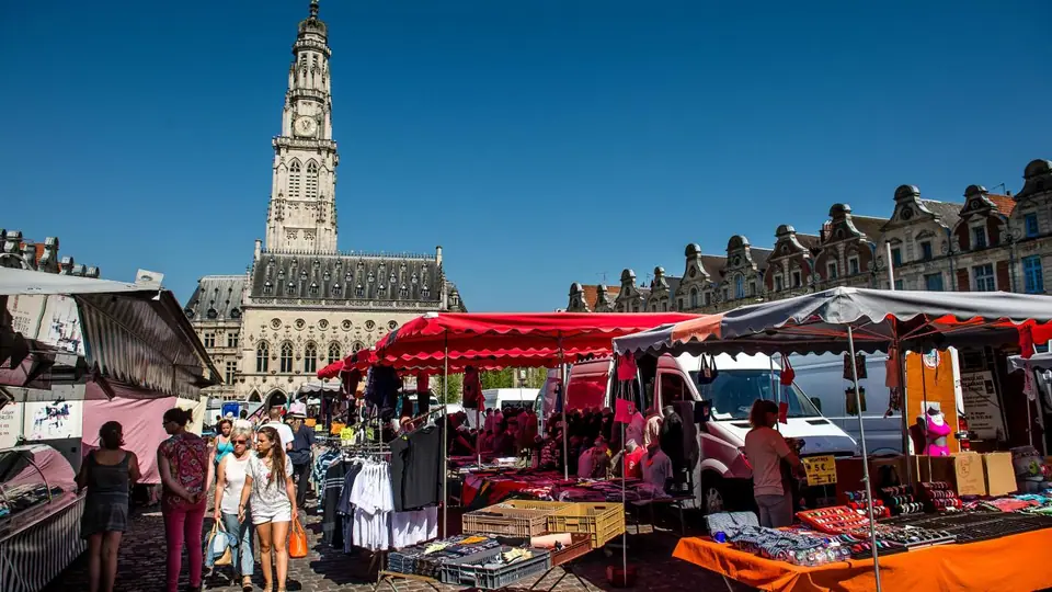 Marché du Centre Ville à Arras (62)