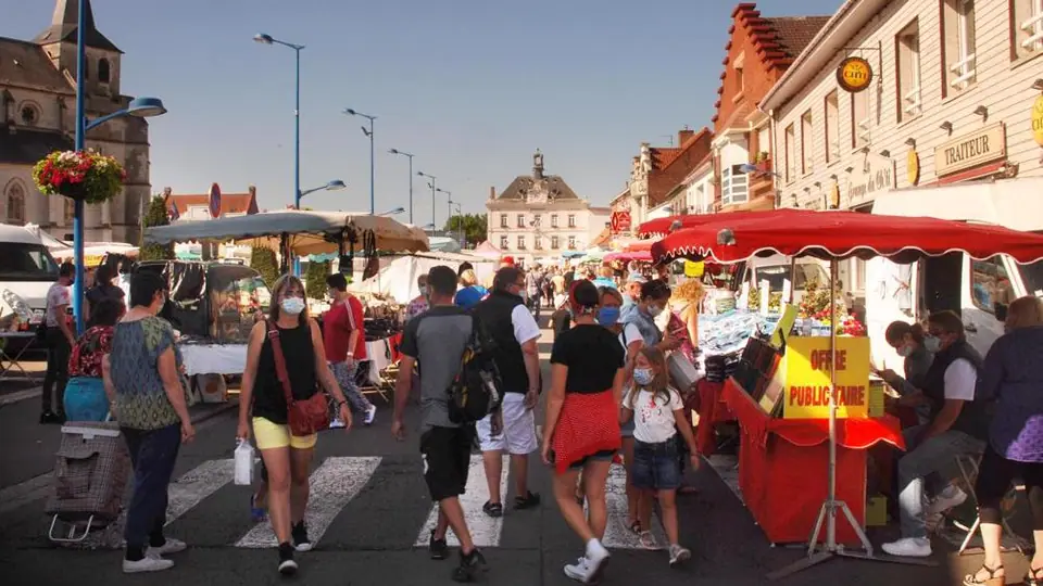 Marché du Centre à Auchel (62)