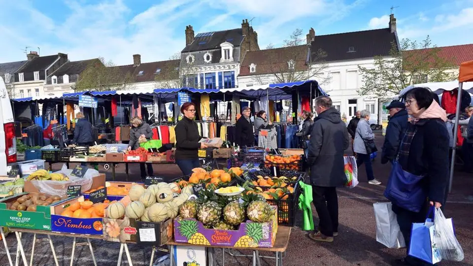 Marché du Centre à Audruicq (62)