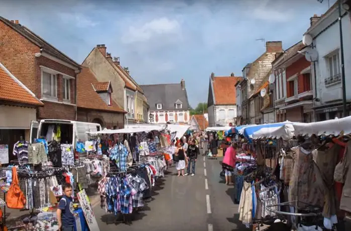 Marché du Centre à Auxi-le-Château (62)