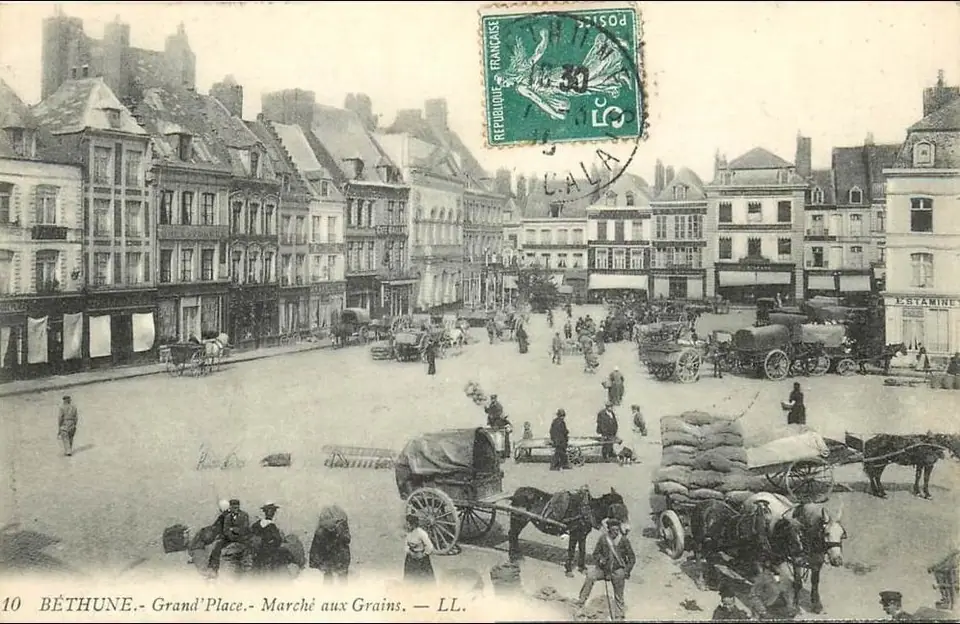 Marché du Centre à Béthune (62)