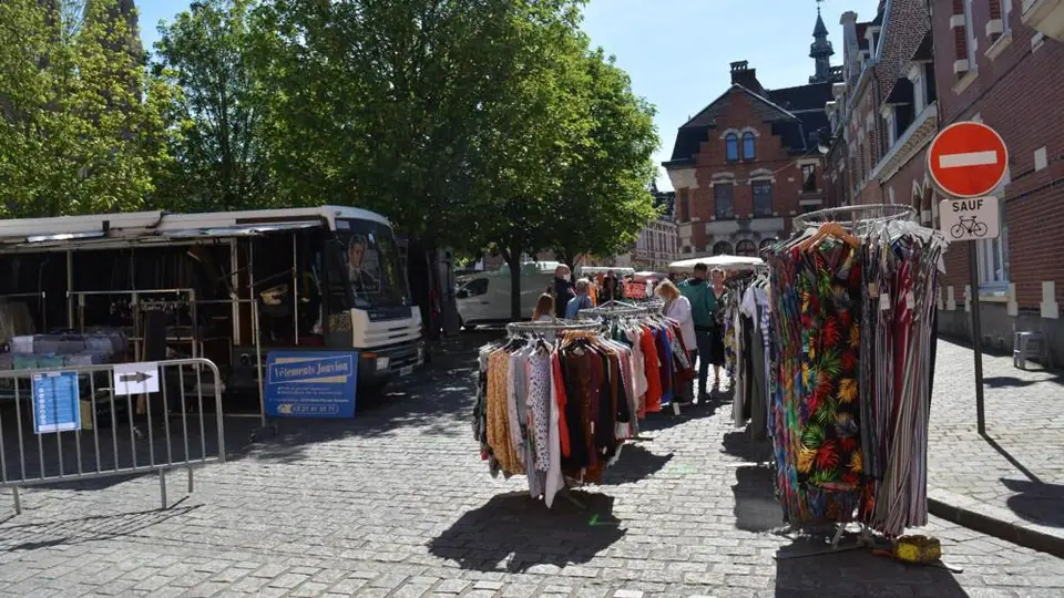 Marché Lamartine à Béthune (62)