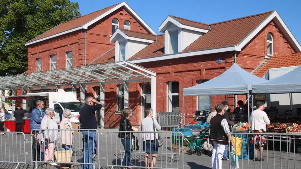 Marché du Centre à Bruay-la-Buissière (62)