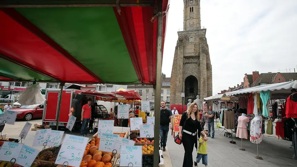 Marché du Centre à Calais (62)