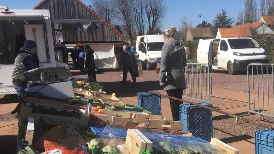Marché du Centre à Condette (62)