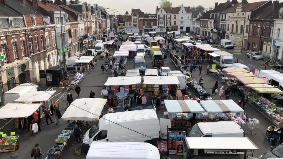 Marché du Centre à Hénin-Beaumont (62)