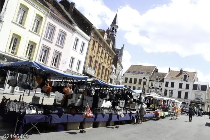 Marché du Centre à Lillers (62)