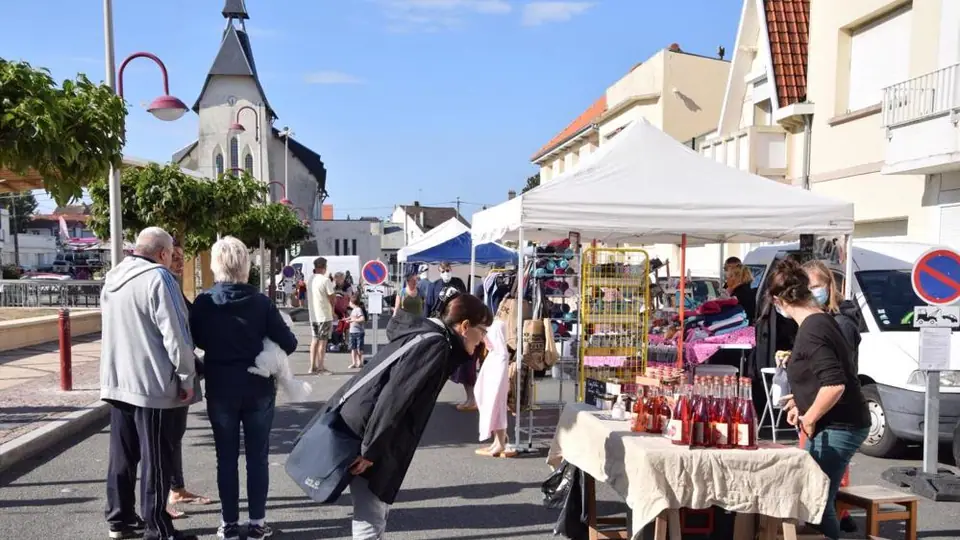 Marché du Centre à Merlimont (62)
