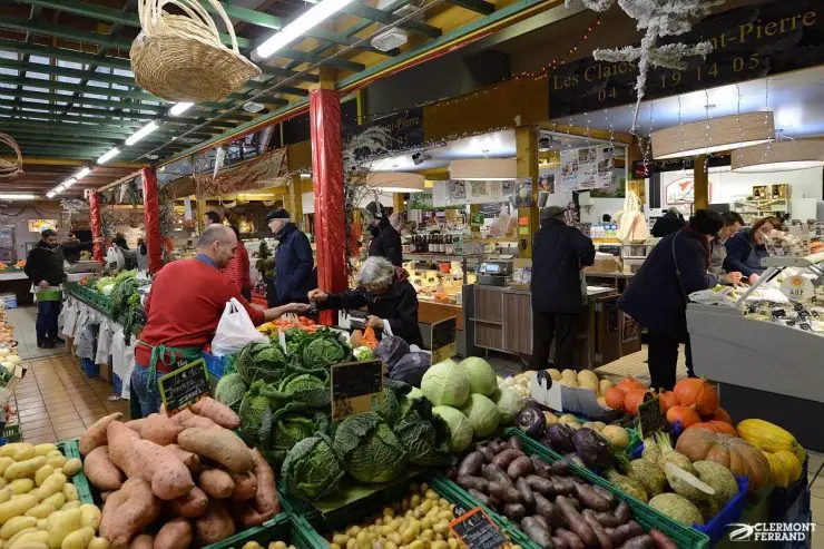 Marché Couvert Saint-Pierre à Clermont-Ferrand (63)