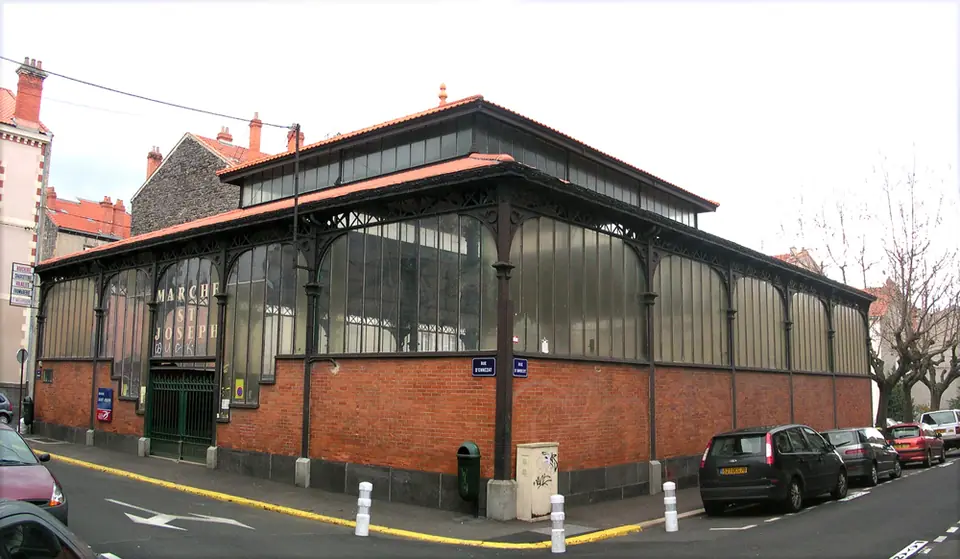 Marché des Halles Saint Joseph à Clermont-Ferrand (63)