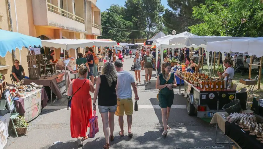 Marché du Centre à Elne (66)